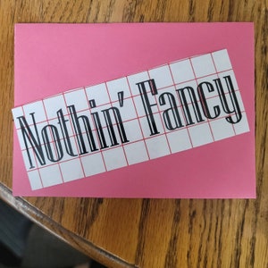 Nothin' Ausgefallen