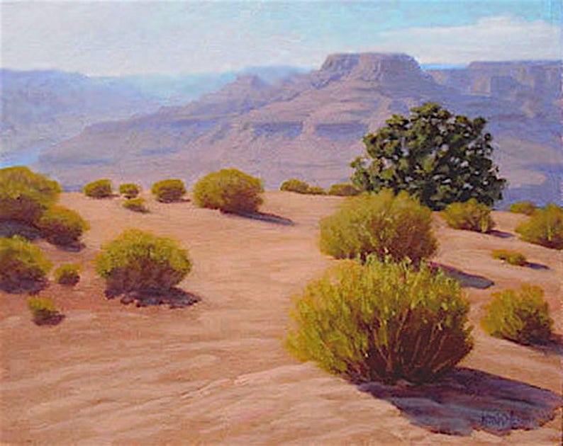 Arizona Desert Grand Canyon Original Landscape Image 0