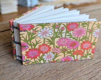 Pink Blossoms, Tiny Watercolor Sketchbook