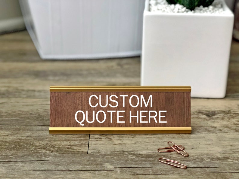 Funny Desk Signs Office Signs Home Office Office Decor Etsy