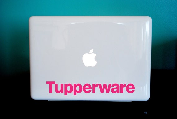 Tupperware Decal Tupperware Tupperware Car Decal Etsy