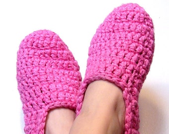 CROCHET PATTERN slippers ⨯ women ⨯ ladies ⨯ girls ⨯ bulky weight yarn ⨯ thick quick easy ⨯ PDF download ⨯ House Slippers by Repeat After Me