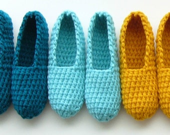 CROCHET PATTERN slippers ⨯ ladies women girls ⨯ worsted weight ⨯ thick quick easy basic ⨯ PDF download ⨯ Simply Slippers by Repeat After Me