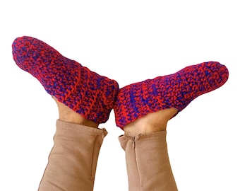 Crochet Slipper Pattern PDF, Men’s House Slippers Crochet Pattern, Easy Beginner Thick Cozy Slippers, Quick Gift for Him