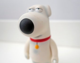 Vintage Mezco Family Guy Brian the dog rare Action Figure collectible toy