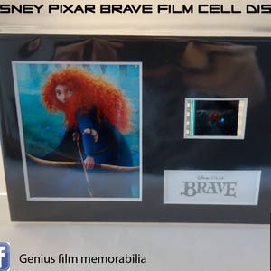 A Disney's Pixar Brave Merida original rare & genuine film cell display from the movie mounted ready for framing!