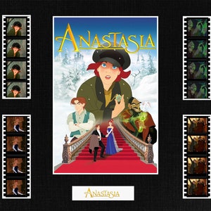 Very rare Anastasia mounted Film Cell strips 8x10 display from the movie  the perfect gift for a fan Meg Ryan Christopher Lloyd John Cusack
