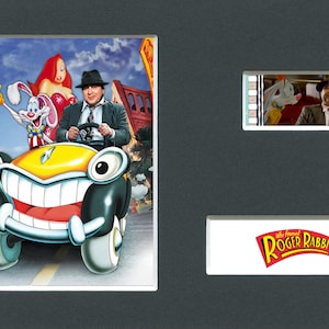 A Who Framed Roger Rabbit original rare & genuine film cell from the movie mounted ready for framing!