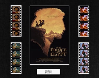 Very rare The Prince of Egypt mounted Film Cell strips 8x10 display from the movie  the perfect gift for a fan