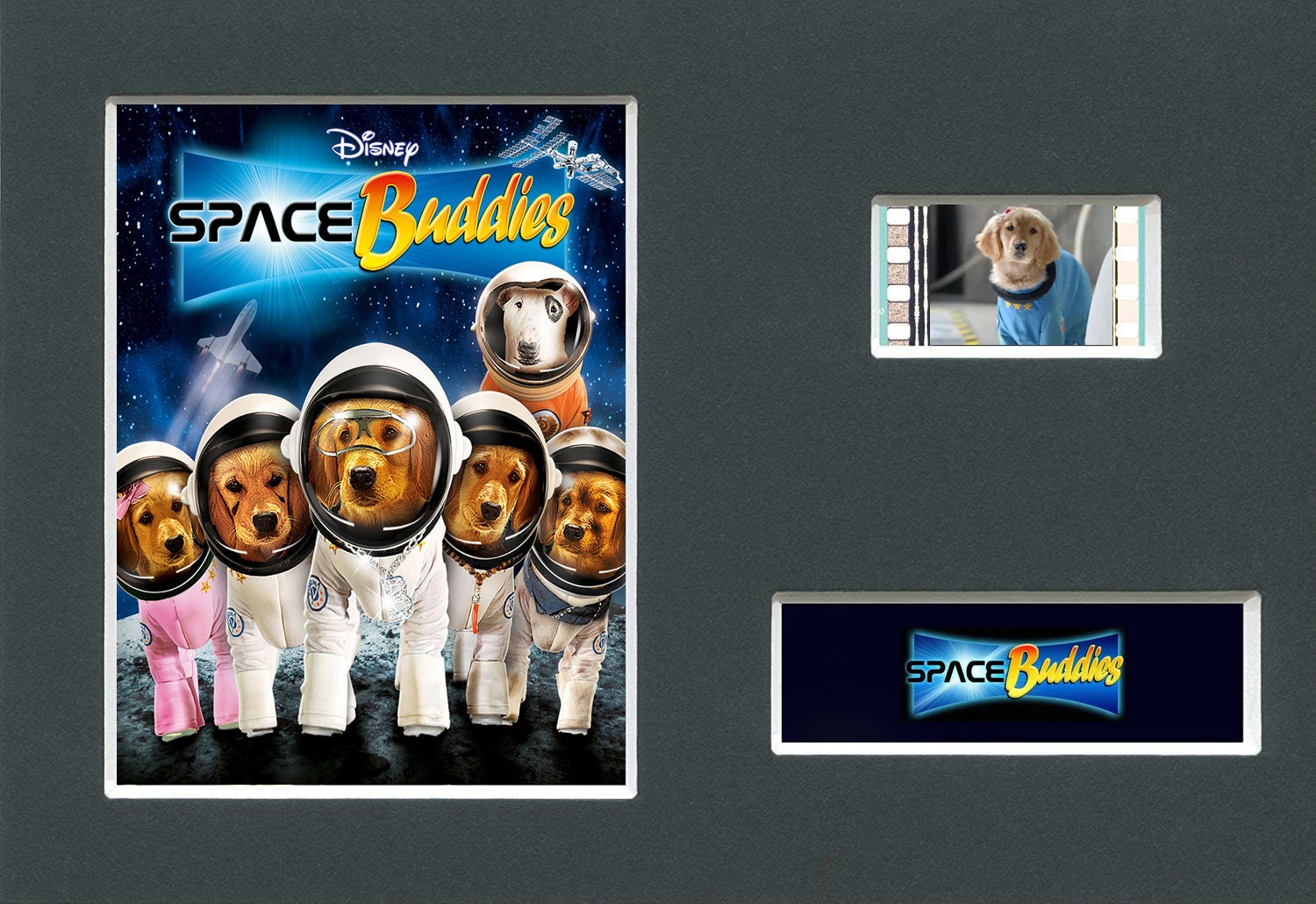 Space Buddies original rare & genuine film cell from the movie mounted  ready for framing!