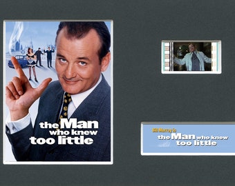 The man who knew too little Bill Murray original rare & genuine film cell from the movie mounted ready for framing!