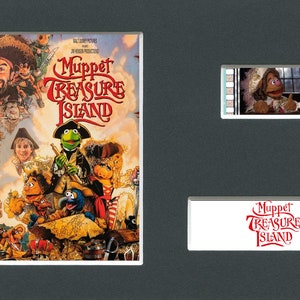 Muppets Treasure Island vintage authentic original rare & genuine film cell display from the movie mounted for framing