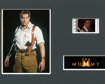 A The Mummy Brendan Fraser as Rick O'Connell original rare & genuine film cell from the movie mounted ready for framing!