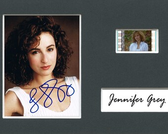 Very Rare Jennifer Grey original rare & genuine limited edition film cell from movie mounted ready for framing with pre-printed autograph!