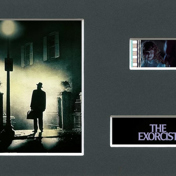 The Exorcist original rare & genuine film cell from the movie mounted ready for framing!