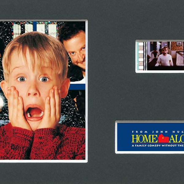 Home Alone Macaulay Culkin original rare & genuine film cell from the movie mounted ready for framing!