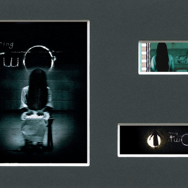 The Ring 2 original rare & genuine film cell from the movie mounted ready for framing!