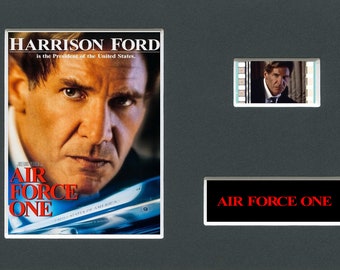 Air Force One Harrison Ford vintage original rare & genuine film cell display from the movie mounted ready for framing!