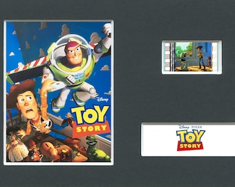 A Toy Story original rare & genuine film cell display from the movie mounted ready for framing!