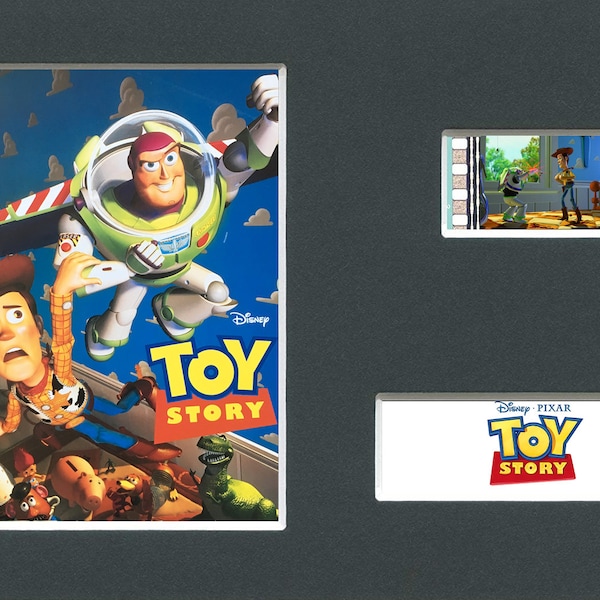 A Toy Story original rare & genuine film cell display from the movie mounted ready for framing!