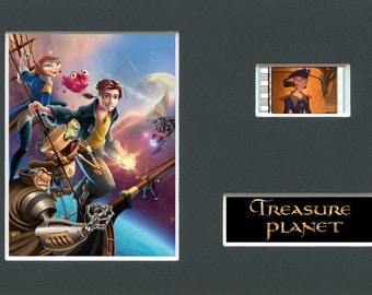 A Disney's Treasure Planet original rare & genuine limited edition film cell display from the movie mounted ready for framing!