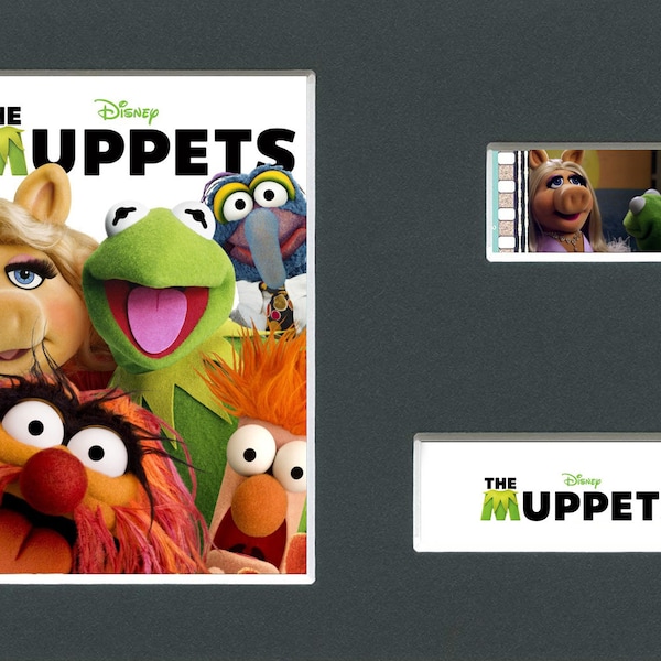 The Muppets movie  original rare & genuine film cell display from the movie mounted ready for framing!