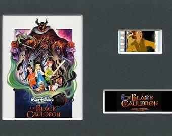 A Disney's Black Cauldron original rare & genuine film cell display from the movie mounted ready for framing!