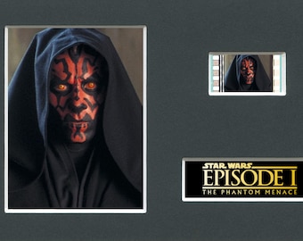 A Star Wars Episode I Darth Maul original rare & genuine film cell from the movie mounted ready for framing!