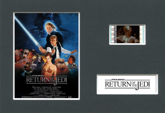 A STAR WARS Return of the Jedi Original Rare & Genuine Film Cell From the  Movie Mounted Ready for Framing 