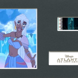 A rare Disney Atlantis the Lost Empire Kida original rare & genuine film cell from the movie mounted ready for framing!