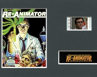 A Re Animator H.P Lovecraft Jeffrey Combs  original very rare & genuine film cell from the movie mounted ready for framing!