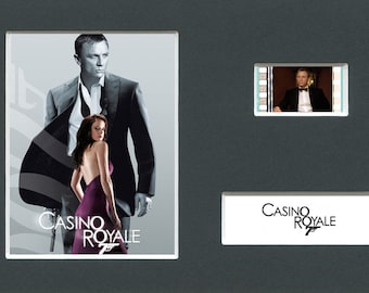 Casino Royale  James Bond 007 Daniel Craig Eva Green original rare & genuine film cell from the movie mounted ready for framing!