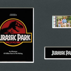 A 90's Jurassic Park original rare & genuine film cell from the movie mounted ready for framing!