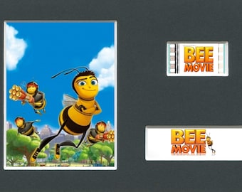 Bee movie original rare & genuine film cell display from the movie mounted ready for framing!