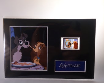 A Disney Lady and the Tramp original rare & genuine film cell from the movie mounted ready for framing!