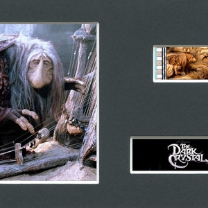 A The Dark Crystal  Mystic original rare & genuine film cell from the movie mounted ready for framing!