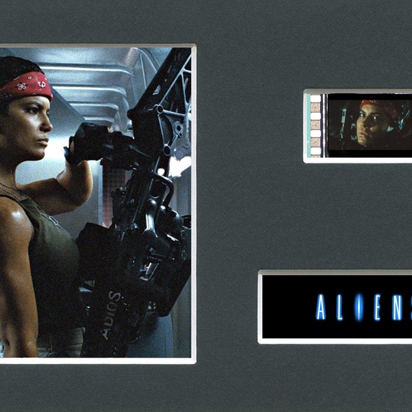 Aliens 'Vasquez'  original rare & genuine film cell from the movie mounted ready for framing!