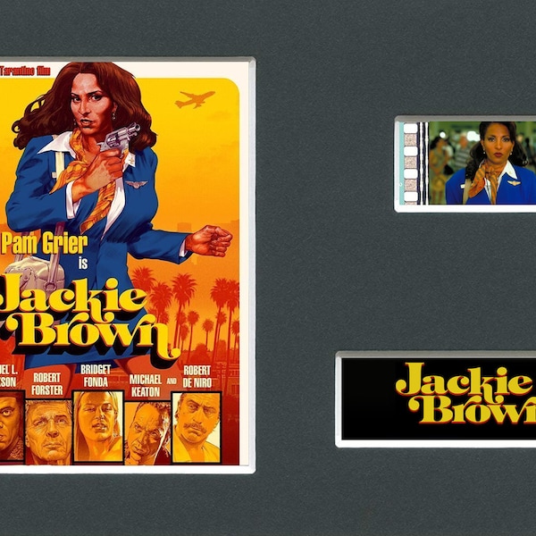 Jackie Brown original rare & genuine film cell from the movie mounted ready for framing!