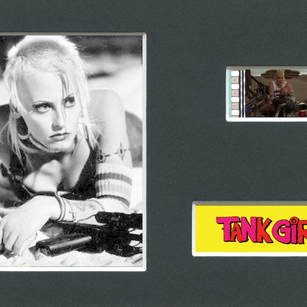 A Tank Girl original rare & genuine film cell from the movie mounted ready for framing!