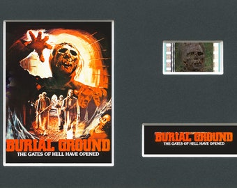 A Burial Ground Zombie Horror Andrea Bianchi original rare & genuine film cell from the movie mounted ready for framing!