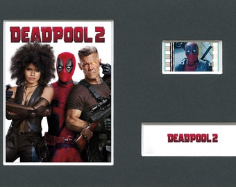 Deadpool 2 Ryan Reynolds original rare & genuine film cell mounted ready for framing!