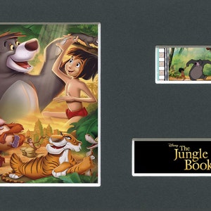 A Disney's The Jungle Book original rare & genuine film cell display from the movie mounted ready for framing!