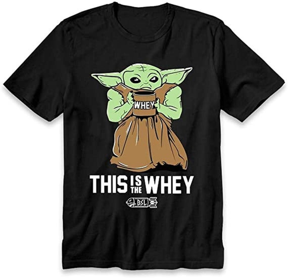 This is the Whey Baby Yoda Tshirts Lovers Long Sleeves Etsy