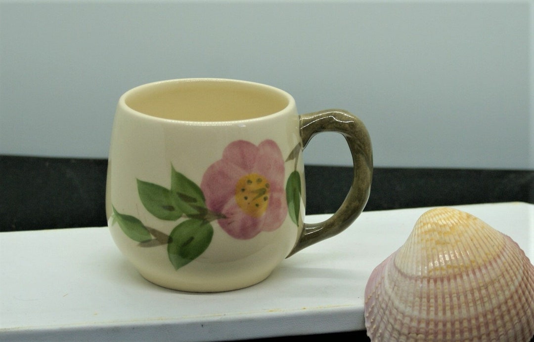 Franciscan Desert Rose Coffee Mug / Made in England Etsy