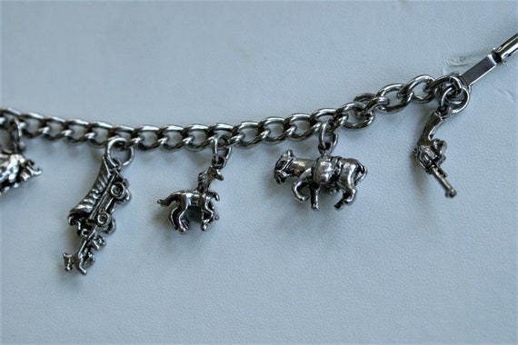 Western Charm Bracelet / 1882 Style w/ Covered Wa… - image 3