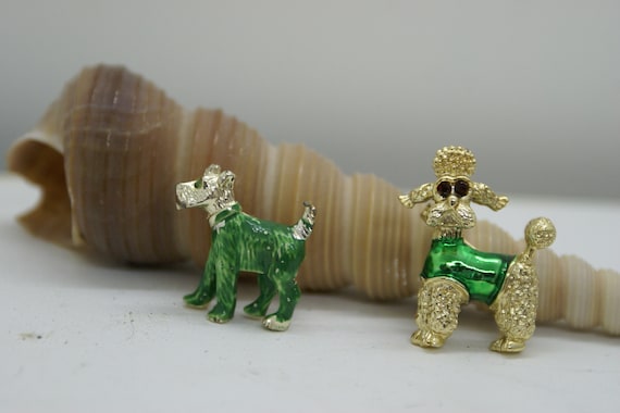 Gerry's Poodle Pin & Small Dog Pin - image 1