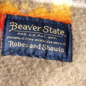 Pendleton Wool Blanket / Chief Joseph Blanket / 1920's /Nez Perce Tribe/ 82% Virgin Wool /44" x 34" image 3