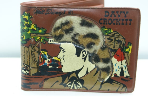 Davy Crockett Wallet / Walt Disney 1950's - image 2