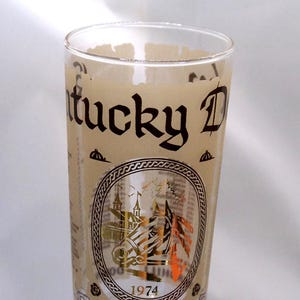 Kentucky Derby Glasses Vintage - Etsy