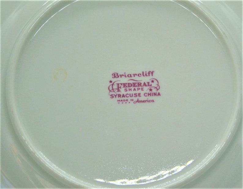 Briarcliff Syracuse China Small Bowl 5 Inches